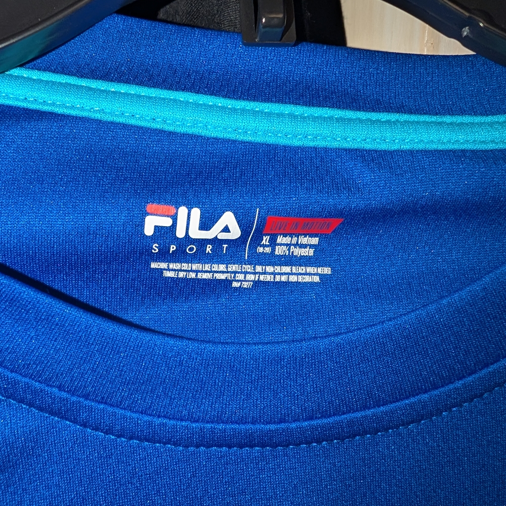 Fila Blue Sport Shirt